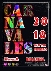 Organización de eventos: Carnavales Requena 2018
